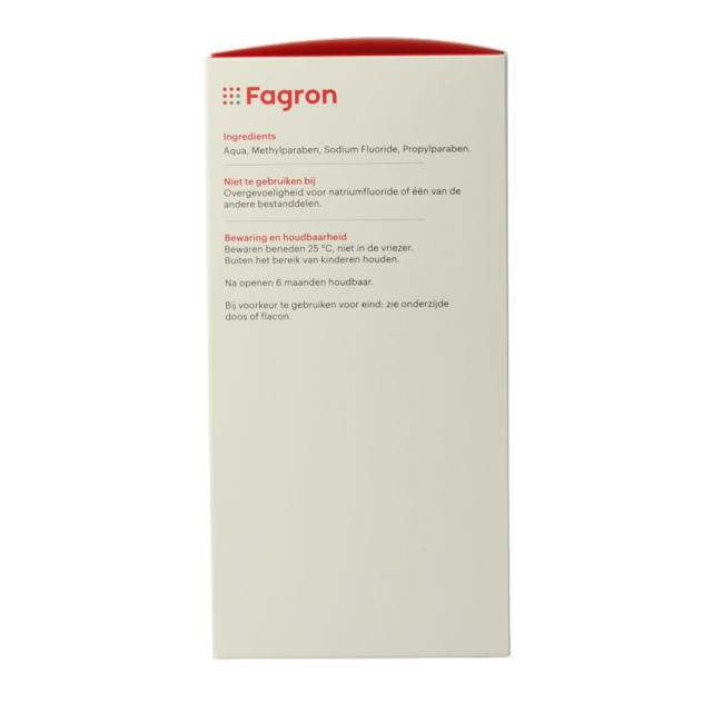 Fagron Natriumfluoride mondspoeling 0.05% 500 Mililitros