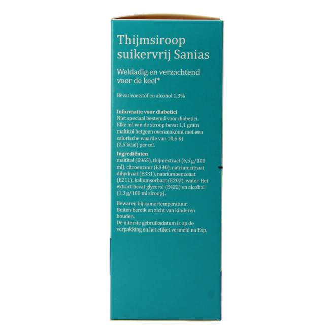 Sciroppo di Timo Senza Zucchero 150 Millilitri