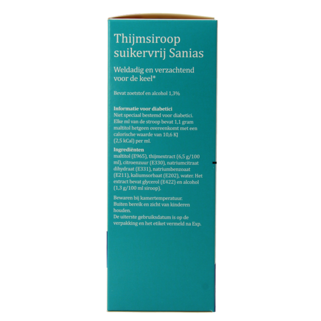 Sirop de thym sans sucre 150 ml