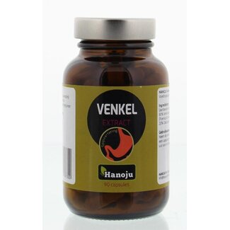 Hanoju Hanoju Extracto de hinojo 400mg 90 Cápsulas