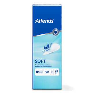 Attends Attends Inlegger soft ultra mini 28 unidades