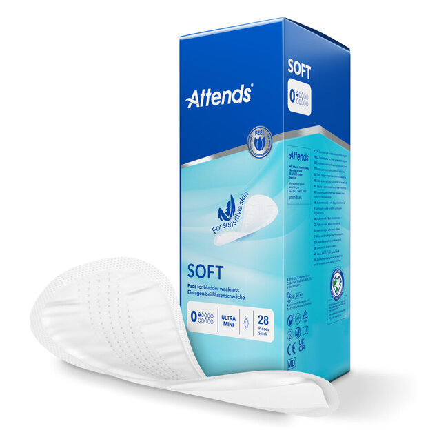 Attends Inlegger soft ultra mini 28 Pieces
