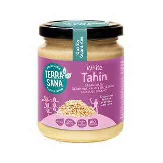 TerraSana TerraSana Tahini pasta de sésamo blanca bio 250 gramos