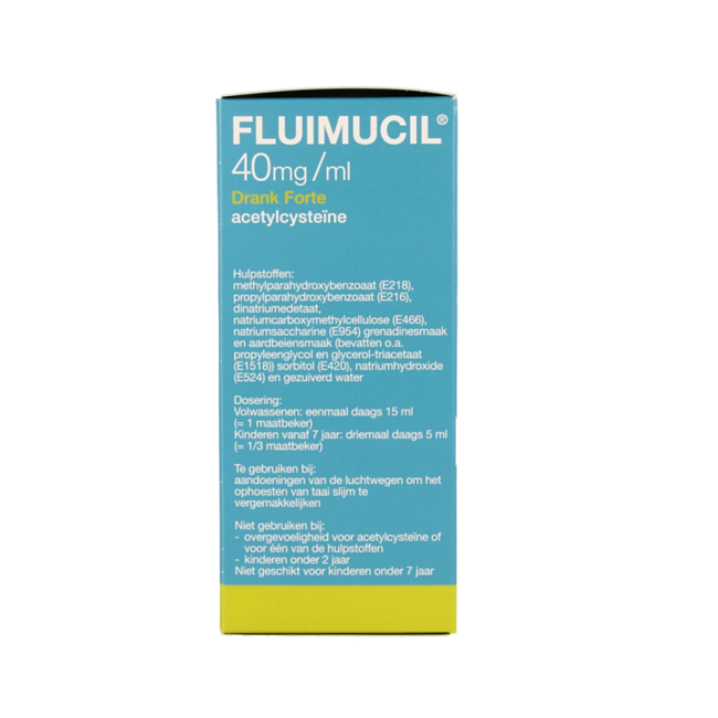 Fluimucil 40mg/ml Forte Strawberry Oral Solution 200ml