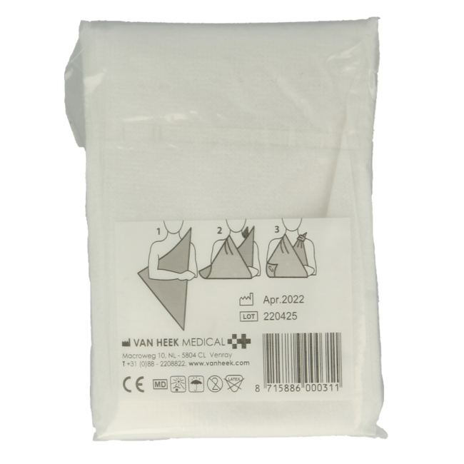 Heka Driekante doek non-woven 1 Stuks