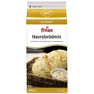 Finax Mezcla para pan de avena sin gluten 900 gramos