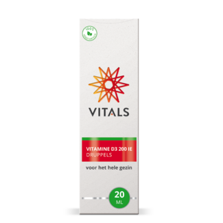 Vitals Gocce di Vitamina D3 Vitals 20 Millilitri
