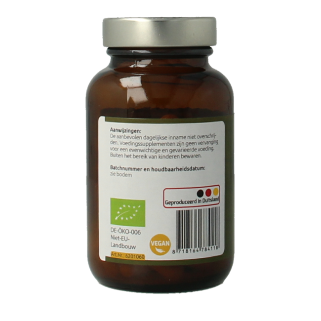 Hanoju Organic Shiitake Extract 60 Vegetarian Capsules