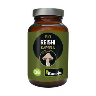 Hanoju Extracto de Reishi bio 90 Cápsulas vegetarianas