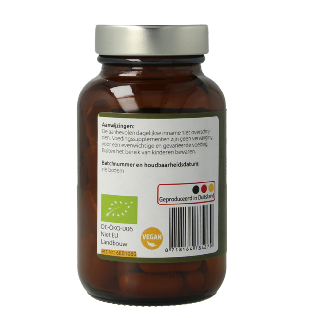 Hanoju Hericium extracto bio 60 Cápsulas vegetarianas