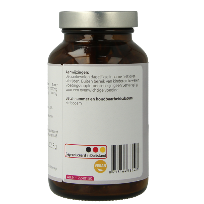 Hanoju Extracto de vino tinto 250mg 150 Cápsulas vegetarianas