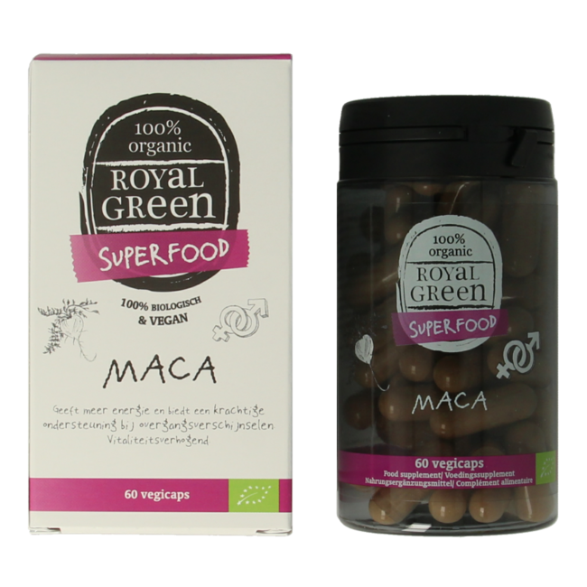 Maca organic 60 Vegetarian capsules