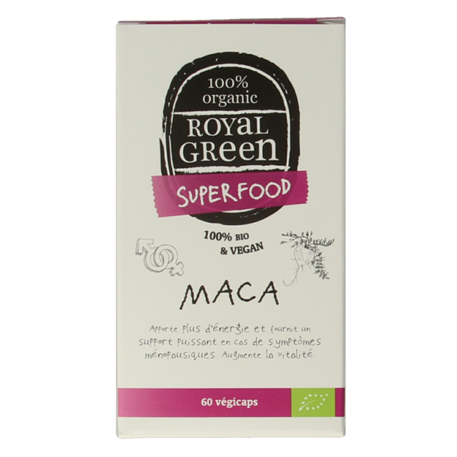 Maca bio 60 Cápsulas vegetarianas