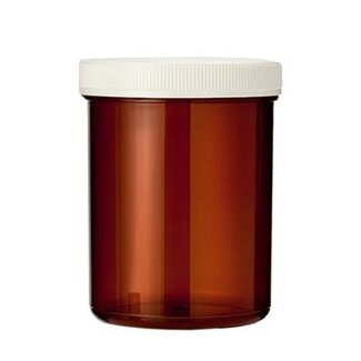 Spruyt Hillen Tablet bottle 170ml brown with cap 35 pieces