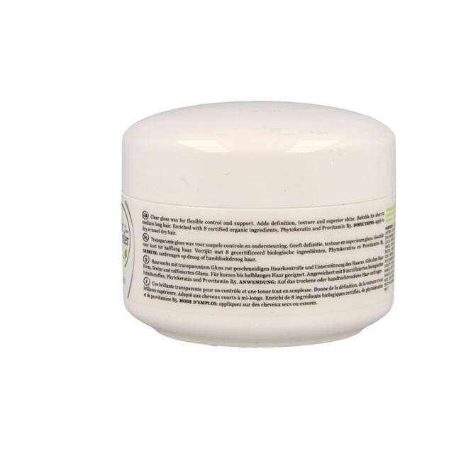 Cera de peinado Botanical Styling Gloss Wax, 100 mililitros