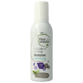 Hairwonder Botaniczna pianka do stylizacji bardzo mocna 200 mililitrów