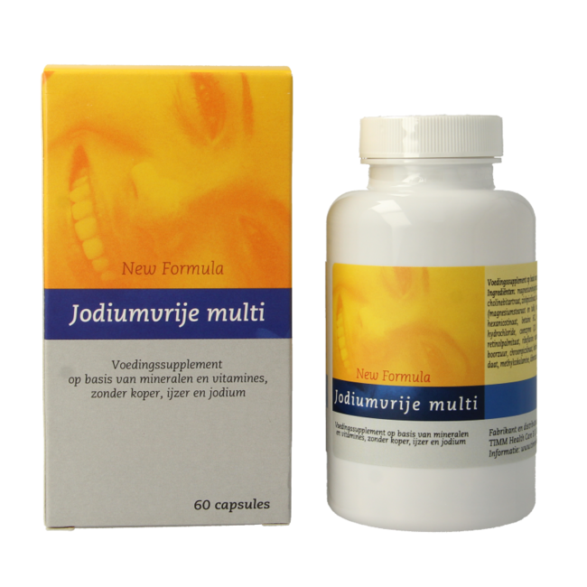 Jodiumvrije multi 60 Vegetarische capsules