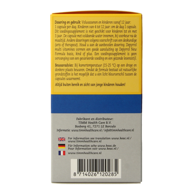 Jodiumvrije multi 60 Vegetarische capsules