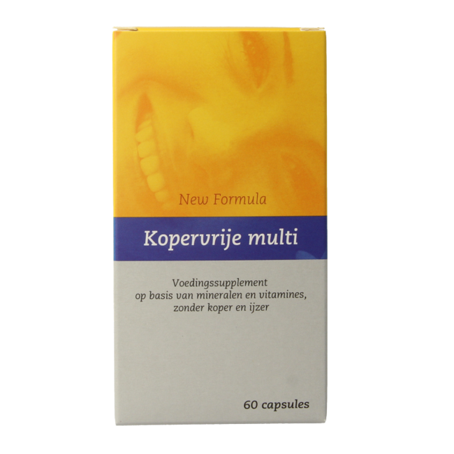 Copper-free multi 60 Vegetarian capsules