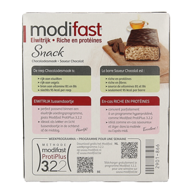 Modifast Proteine Shape barrita de chocolate 162 g