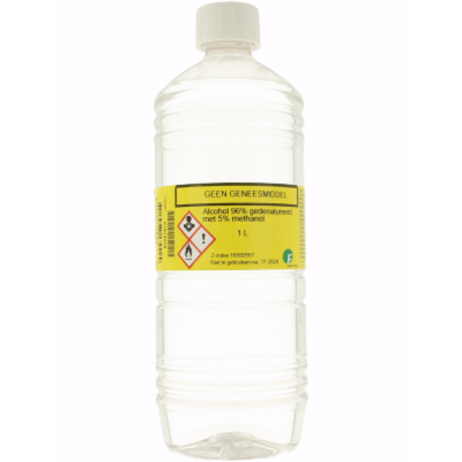 Alcol Orphi 96% denaturato con 5% metanolo 1 Litro