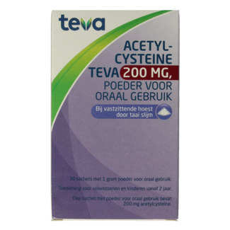 Teva Teva Acetilcisteína 200 mg polvo 30 sobres