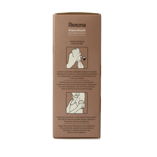 Desodorante Rexona Maximum Protection Sensitive en barra para mujer 45 ml