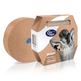 Cure Tape CureTape Kinesiotape géant beige 31,5 m x 5 cm 1 pièce