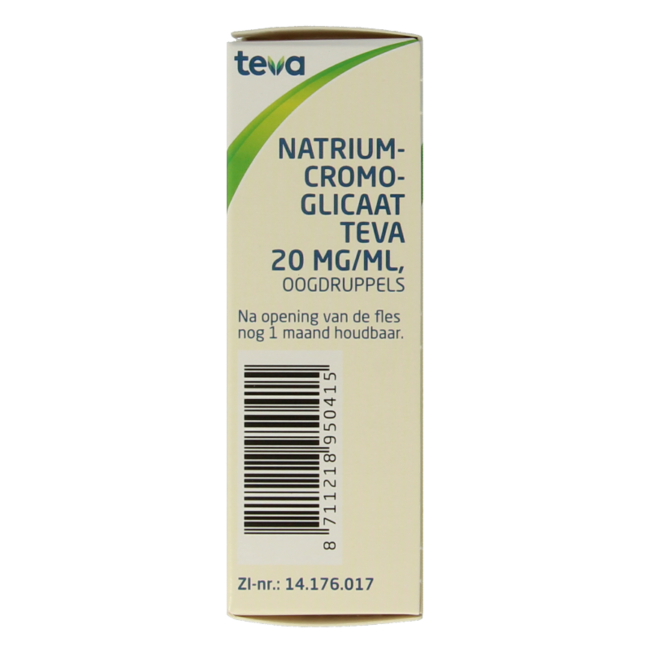 Teva Natriumcromoglicat 20mg Augentropfen 10 Milliliter