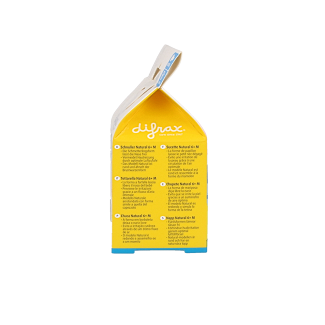 Ciuccio Naturale 6+ mesi Woezel & Pip 1 Pezzo