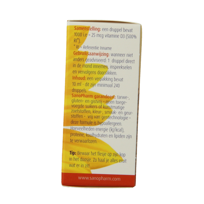 Vitamin D3 1000IE Emulsan 10 Milliliter