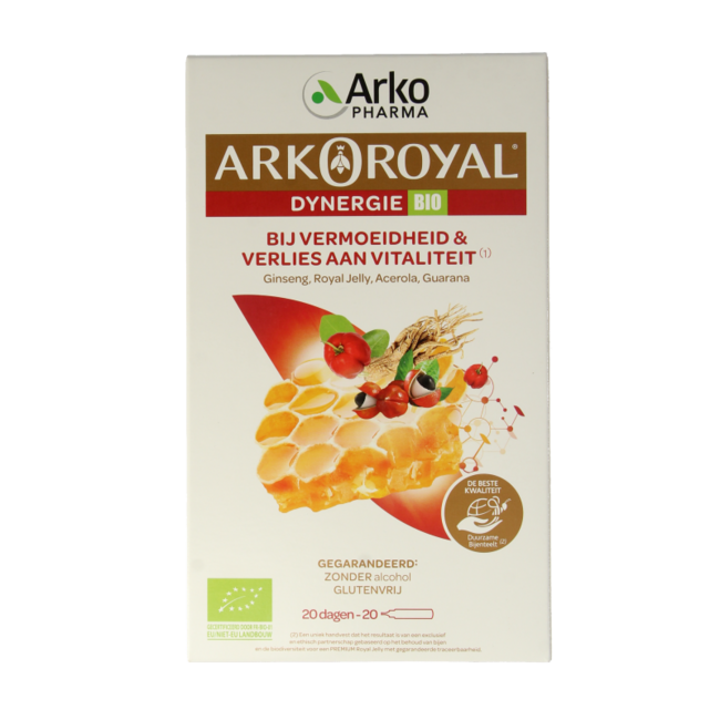 Arko Royal Royal dynergie bio 20 Ampullen