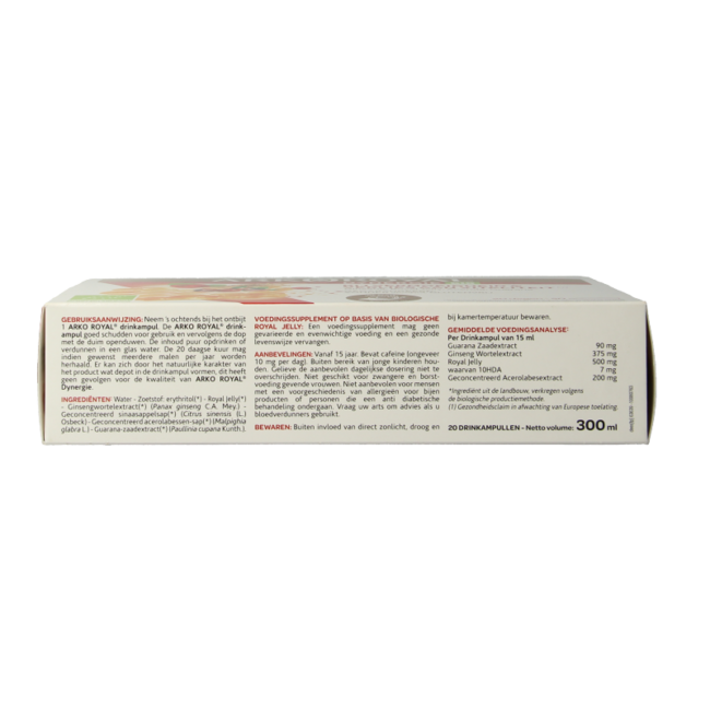 Arko Royal Royal Dynergie Bio 20 ampollas