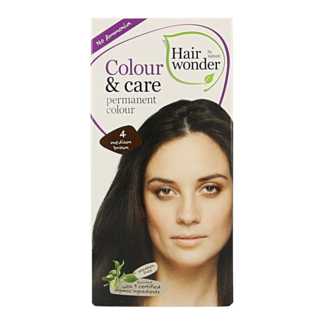 Hairwonder Colour & Care 4 castaño medio 100 mililitros