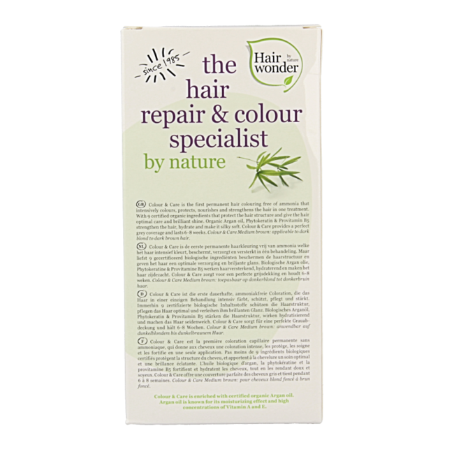 Colour & Care 4 medium brown 100 Milliliter