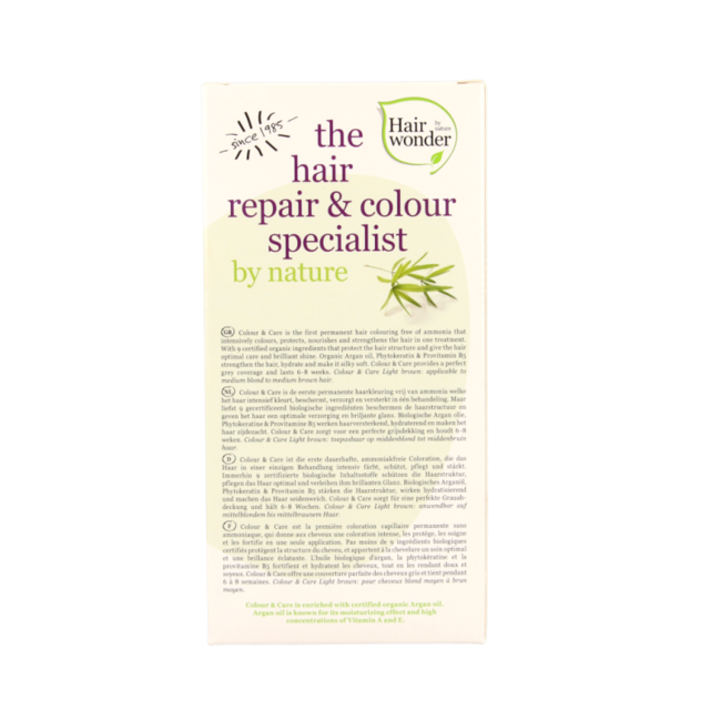 Colour & Care 5 castano chiaro 100 Millilitri