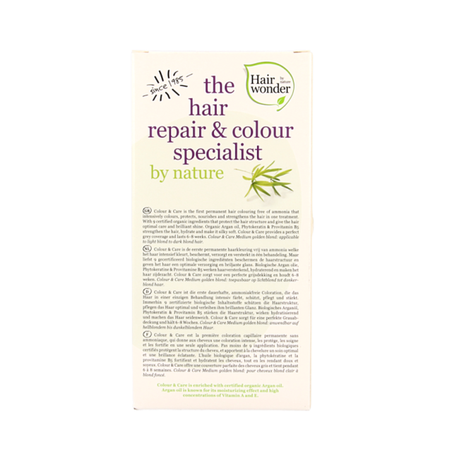 Colour & Care 7.3 średni złoty blond 100 mililitrów