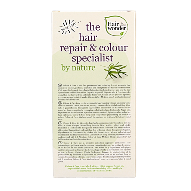 Hairwonder Colour & Care 7 rubio medio 100 ml