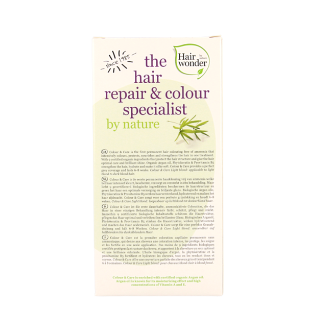 Hairwonder Colour & Care 8 Light Blonde 100 ml