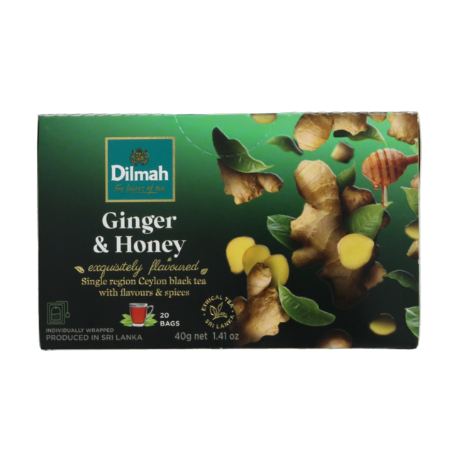 Dilmah Ginger & honey fun tea 20 Beutel