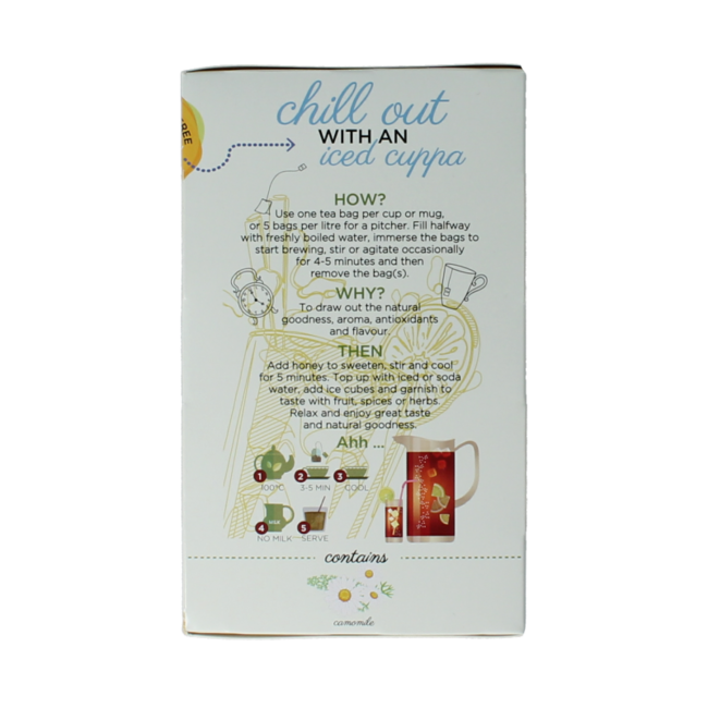 Dilmah Chamomile tea herbal infusion 20 bags