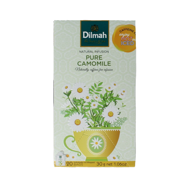 Dilmah Chamomile tea herbal infusion 20 bags
