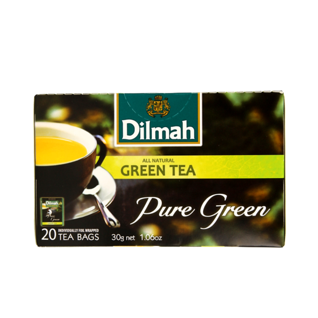 Dilmah Pure Green Tea Selection 20 Tea Bags