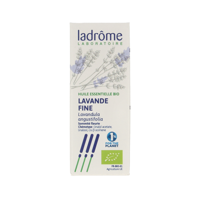 Huile de Lavande bio Ladrome 10 Millilitres