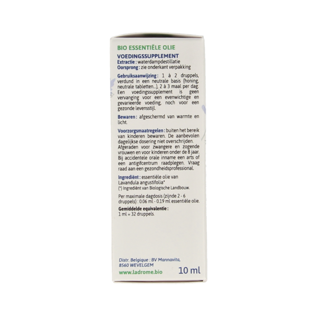 Ladrome Aceite de lavanda bio 10 mililitros