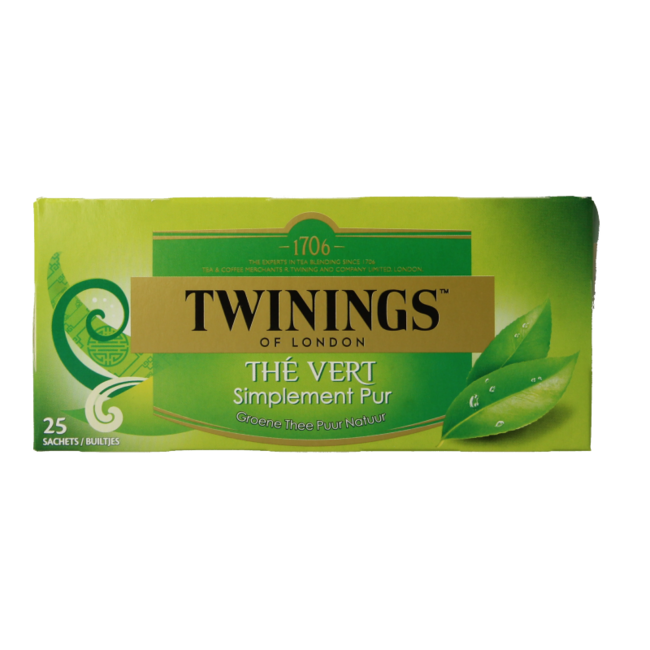 Tè Verde Puro Twinings 25 Bustine