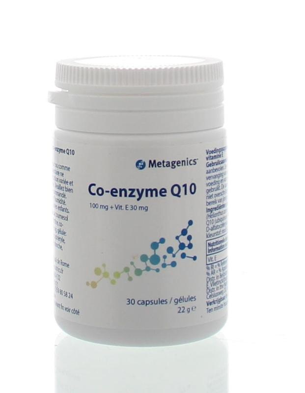 Metagenics Coenzima Q10 100mg - Energia e Benessere Cellulare