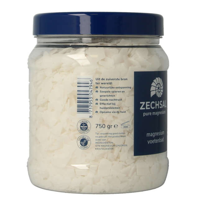 Magnesium foot bath salt 750 Gram