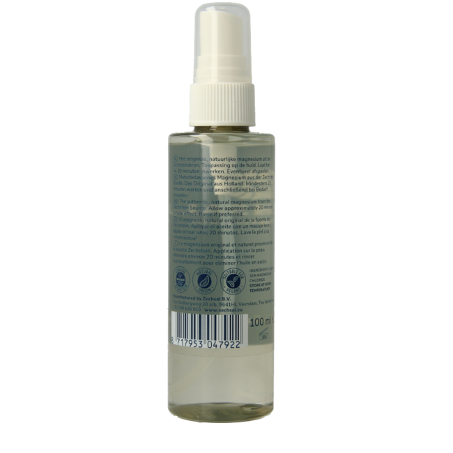 Spray de aceite de magnesio 100 mililitros