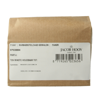 Jacob Hooy Jacob Hooy Mariadistelzaad gemalen 250 Gram